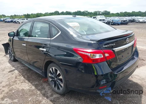 2019 Nissan Sentra Sr from USA, damaged, VIN 3N1AB7AP4KY346874